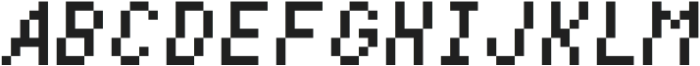 Pixam Pixel Italic otf (400) Font UPPERCASE
