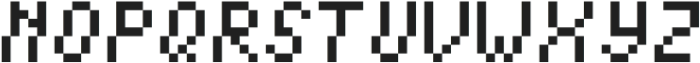 Pixam Pixel Italic otf (400) Font UPPERCASE