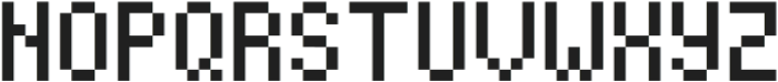 Pixam Pixel otf (400) Font UPPERCASE