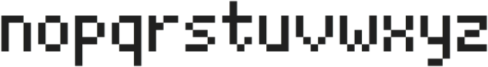 Pixam Pixel otf (400) Font LOWERCASE
