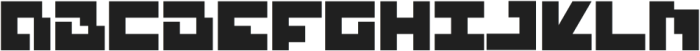 Pixbit Regular otf (400) Font UPPERCASE