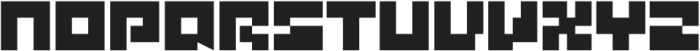 Pixbit Regular otf (400) Font UPPERCASE