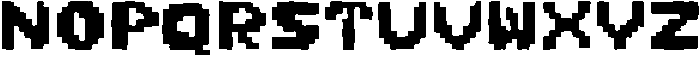 Pixdraw Regular otf (400) Font UPPERCASE