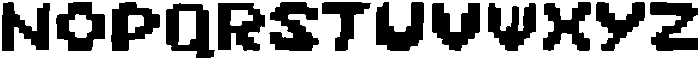 Pixdraw Regular otf (400) Font LOWERCASE