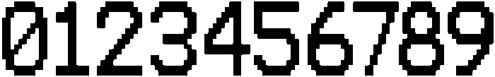 Pixel Forge Regular otf (400) Font OTHER CHARS