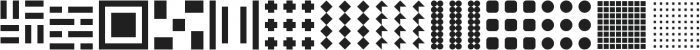 Pixel Patterns ttf (400) Font LOWERCASE