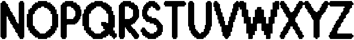 Pixel Regular otf (400) Font UPPERCASE
