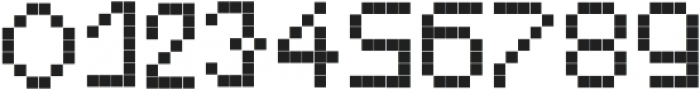 Pixel Regular otf (400) Font OTHER CHARS