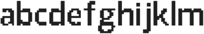 Pixel Sans_Semibold otf (600) Font LOWERCASE