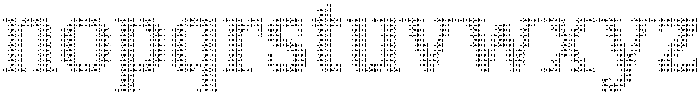 Pixel Serif Coin otf (400) Font LOWERCASE