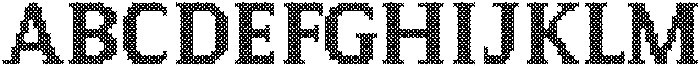 Pixel Serif CrossL otf (400) Font