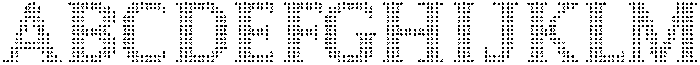 Pixel Serif CrossS otf (400) Font UPPERCASE