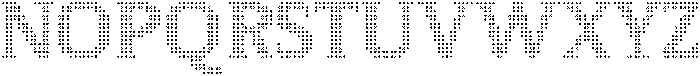 Pixel Serif CrossS otf (400) Font UPPERCASE