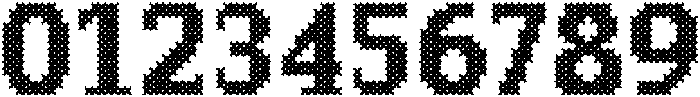 Pixel Serif CrossXL otf (400) Font OTHER CHARS