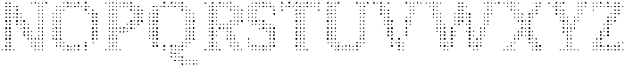 Pixel Serif CrossXS otf (400) Font UPPERCASE