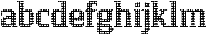 Pixel Serif DiamondL otf (400) Font LOWERCASE