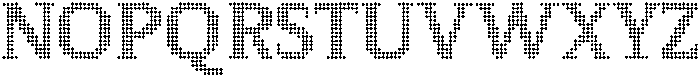 Pixel Serif DiamondM otf (400) Font UPPERCASE