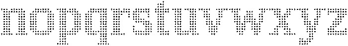 Pixel Serif DiamondS otf (400) Font LOWERCASE