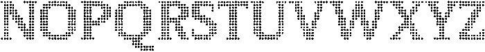 Pixel Serif DotS otf (400) Font UPPERCASE