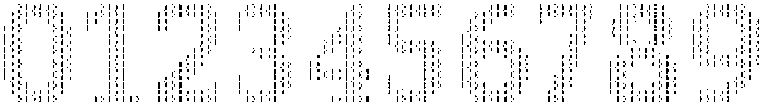 Pixel Serif HDotM otf (400) Font OTHER CHARS