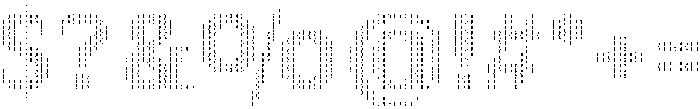 Pixel Serif HDotM otf (400) Font OTHER CHARS