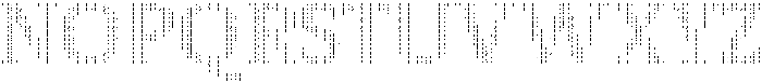Pixel Serif HDotM otf (400) Font UPPERCASE
