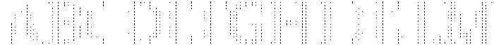 Pixel Serif HDotS otf (400) Font UPPERCASE