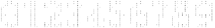 Pixel Serif HDotXS otf (400) Font OTHER CHARS