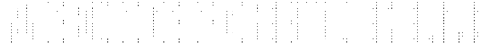 Pixel Serif HDotXS otf (400) Font UPPERCASE