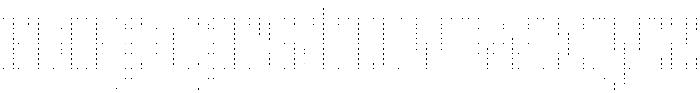 Pixel Serif HDotXS otf (400) Font LOWERCASE