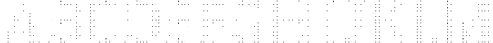Pixel Serif Moon otf (400) Font UPPERCASE