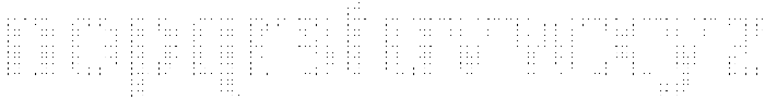 Pixel Serif Moon otf (400) Font LOWERCASE