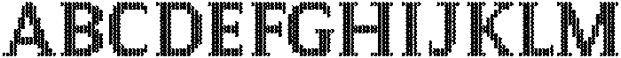 Pixel Serif MoonL otf (400) Font UPPERCASE