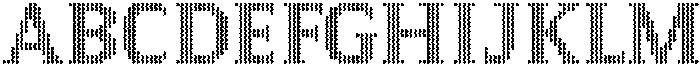 Pixel Serif MoonM otf (400) Font UPPERCASE