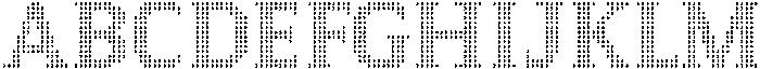 Pixel Serif MoonS otf (400) Font UPPERCASE