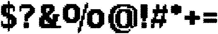 Pixel Serif MoonXL otf (400) Font OTHER CHARS