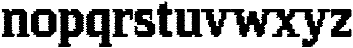 Pixel Serif MoonXL otf (400) Font LOWERCASE