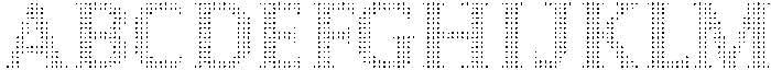 Pixel Serif MoonXS otf (400) Font UPPERCASE