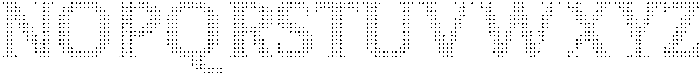 Pixel Serif MoonXS otf (400) Font UPPERCASE