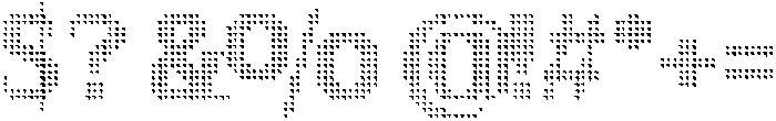 Pixel Serif Spike otf (400) Font OTHER CHARS