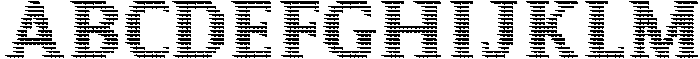 Pixel Serif SpikeL otf (400) Font UPPERCASE