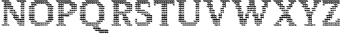 Pixel Serif SpikeS otf (400) Font UPPERCASE