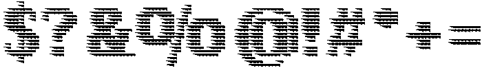 Pixel Serif SpikeXL otf (400) Font OTHER CHARS