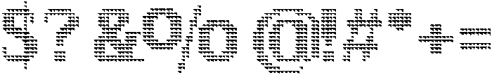 Pixel Serif SpikeXS otf (400) Font OTHER CHARS