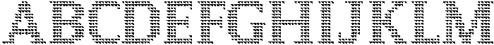 Pixel Serif SpikeXS otf (400) Font UPPERCASE