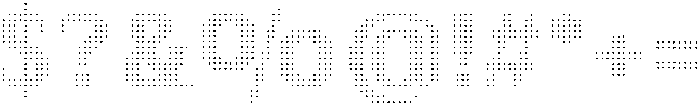 Pixel Serif Square otf (400) Font OTHER CHARS
