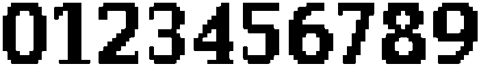 Pixel Serif SquareM otf (400) Font OTHER CHARS