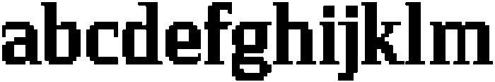 Pixel Serif SquareM otf (400) FONT