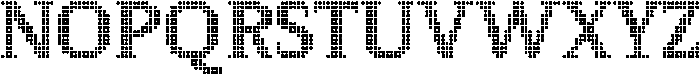 Pixel Serif SquareS otf (400) Font UPPERCASE