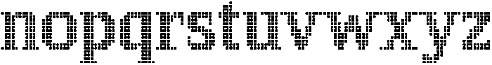 Pixel Serif SquareS otf (400) Font LOWERCASE